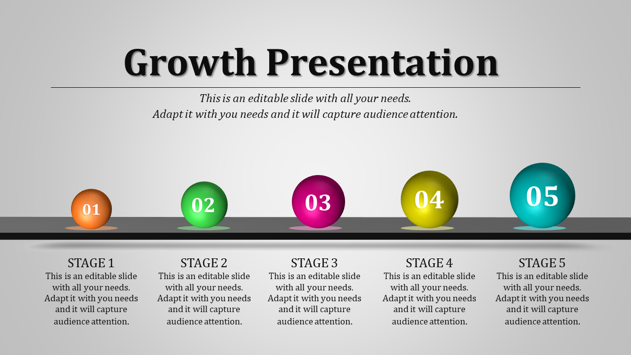 Get Growth PowerPoint Template and Google Slides Theme